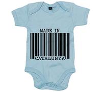 Body bebé Made in Catalunya - Celeste, Talla única 12 meses