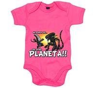 Body bebé mi papá es de otro planeta parodia friki alienígena - Rosa, Talla única 12 meses