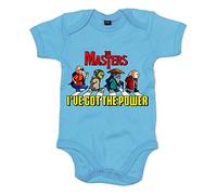 Body bebé parodia de los maestros de las series y películas de los 80 para nostálgicos - Celeste, Talla única 12 meses