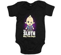 Body bebé parodia Sloth hey you guys Goonie - Negro, Talla única 12 meses