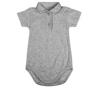 Body Bebé Polo Gris - 3 Meses Premamy