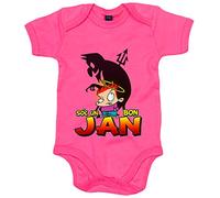 Body bebé Sóc un bon jan - Rosa, Talla única 12 meses
