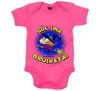 Body bebé Sóc una bruixeta - Rosa, Talla única 12 meses