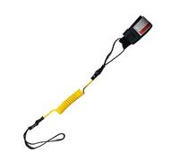 Body Board - Correa para muñeca - Anti enredos - Cable de tabla de surf suave | Correa ligera con manguito de neopreno, bobinas seguras - Muñequera para playa, natación, adolescentes y niños