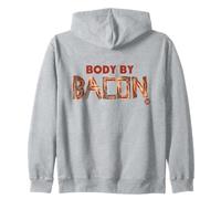 Body by Bacon Funny Bacon Sudadera con Capucha