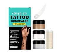 Body Concealer - Portable Cream Makeup Foundation Full Coverage | Concealer Lightweight Waterproof Formula Easy Application Stick for Halloween Party Daily Prank Entertainment