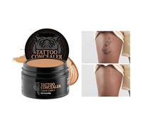 Body Concealer, Waterproof High Coverage Skin Mark Corrector, 20g Lightweight Breathable Primer for Daily Use, Beach Trip, Travel, Festival, Event, Stage Makeup, Easy to Use