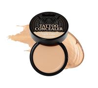 Body Concealer, Waterproof Skin Mark Concealer for Body, Everyday Breathable 20g High Coverage Primer for Birthmarks Scars Travel Stage Beach Festival Events