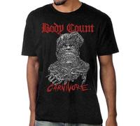 Body Count Carnivore Men's Black T-Shirt Unisex tee Shirt 3XL