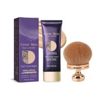 Body Coverage Perfector 2025 Nuevo - Perfeccionador de tez con pincel de cuerpo XL | Maquillaje resistente al agua para cubrir tatuajes, cicatrices e imperfecciones en piernas y cuerpo (1 unidad+A)