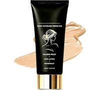 Body Coverage Perfector: Crema corporal ligera, duradera y sin transferencia; corrector de cobertura total para tatuajes, manchas oscuras y tono de piel desigual.