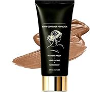 Body Coverage Perfector: Crema corporal ligera, duradera y sin transferencia; corrector de cobertura total para tatuajes, manchas oscuras y tono de piel desigual.