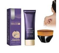 Body Coverage Perfector - New All-Over Complexion Perfector con pennello per il trucco del corpo extra grande, correttore impermeabile per tatuaggi, Corrector de tatuaje de cobertura corporal
