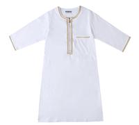 Body de manga larga para niños y adolescentes, traje de dinosaurio para ropa de niños, suéter de dinosaurio para bebé, Blanco, 10-12 años