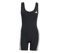 adidas Donna Optime Essentials Onesie 3-Stripes, black/white, L