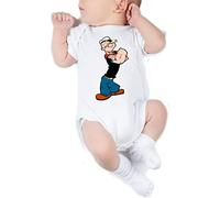 Body de NIÑO Popeye Cocoliso Espinacas Brutus 010 12 Meses