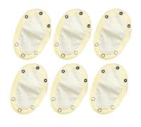 Body extensores a presión - Conjunto de 6 piezas extensor de mameluco | Extensión absorbente de agua y a prueba de fugas con material transpirable, ajuste cómodo para monos infantiles en interiores.