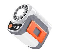 Body Fan, Portable Waist Airflow, 3,35 x 2,7 x 3,62 pulgadas Lightweight Recargable Battery, Belt Air Cooler for Hiking, Desk, Camping, Deportes, Travel, Compras, Fishing, Beach