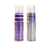 Body Glitter Spray - 15g No Sticky Party Highlighter Paint | Holographic Glitter Highlighter Powder | Hair And Body Glitterr Spray | For Face Skin Fabric Outfit Costume Women Girls Kids Child Girl