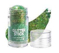 Body Glitter Stick, 35g Holographic Glow, Portable Shimmer Makeup, Sparkling Outfit Accessory for Women, Men, Dancer, Concert, Travel, Night Club, Carnival, Party, Birthday