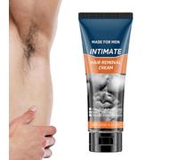 Body Hair Removal Cream - Refreshing Nourishing Hair Removal Lotion, 120g Smooth Skin Care Depilatory Cream for Hands Underarm Back, Pre Vacation Beach Trip Grooming Use