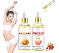 Body juice oil peach perfect,120ml Strawberry Shortcake Body Oil,Cinnamon Bun,Body Juice Oil Scent Strawberry,Body Oil Moisturizing for Women (2B, L)