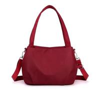 Body Light And Versatile Casual Bag for Men & Women, Lightweight Everyday Travel Crossbody Shoulder Bag, Unisex Casual Tote (Red)