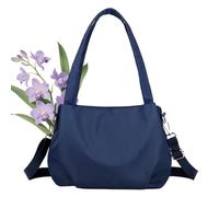 Body Light and Versatile Casual Bag, Large Capacity Water-Resistant Nylon Crossbody with Multi-Pocket for Women Daily (Blue 2)