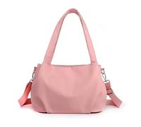 Body Light And Versatile Casual Bag, Sling Crossbody Bag, Waterproof Nylon Crossbody Bags, for Women Daily (Pink)