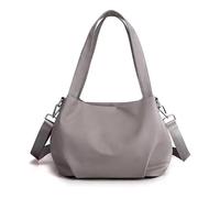 Body Light And Versatile Casual Bag, Sling Crossbody Bag, Waterproof Nylon Crossbody Bags, for Women Daily (Gray)