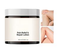 Body Lotion - Natural Nourishing Cream, Soothing Repair Balm, Fast Absorbing Hydration Tech, Replenishes Skin Health Daily, Personal Care Category, White 120ml Bottle For Night Morning Spa Rituals