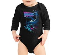 Body Manga Larga de NIÑO Peliculas Retro 80 Futuro Marty Doc Delorean 025 3Meses