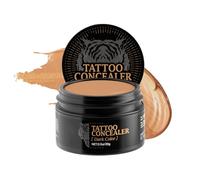 Body Mark Concealer, Waterproof High-Coverage Foundation Cream 20g, Long-Wear Skin Cosmetic for Men Women Family, Covers Scars Blemishes for Smooth Look