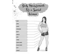 Body Measurement Tracking Book | A Diary, Plan, and Chart for Weight Loss in Women | 6 x 9 size | 95 pages