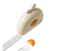 Body Measuring Tape - 59 Inches Retractable, Magnetic Craft Ruler, Chicken Design Soft Tape with Flexible Material, Knitting Fabric Accessory with Easy Readings, Home Sewing Clothing Craft Room Use