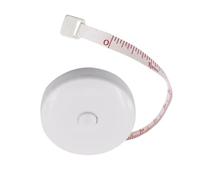 Body Measuring Tape, Retractable Tape Measure 150cm/60inch, Sewing Tailor Fabric Measurement Tool, Home Use Ruler, 1pcs(White red)