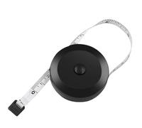 Body Measuring Tape, Retractable Tape Measure 150cm/60inch, Sewing Tailor Fabric Measurement Tool, Home Use Ruler, 1pcs(Black and white)