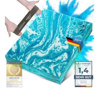 Body & Mind® Balance-Pad; Cojín de espuma blanda antideslizante para tabla de equilibrio; 40 x 29 cm Cojín de equilibrio para estabilidad y coordinación El entrenamiento físico (Azul)