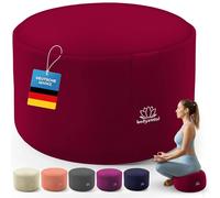 Body & Mind® Cojín de Meditación Zafu - Relleno Ergonómico 19 cm