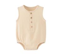 Body para bebé niño, Transpirable, sin Mangas, para recién Nacido de 0 a 12 Meses, Ropa Informal cómoda para Uso Diario y Actividades al Libre. Traje De Mujer Camiseta Sudar Hombre