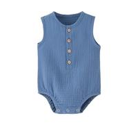 Body para bebé niño, Transpirable, sin Mangas, para recién Nacido de 0 a 12 Meses, Ropa Informal cómoda para Uso Diario y Actividades al Libre. Traje De Mujer Camiseta Sudar Hombre