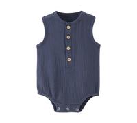 Body para bebé niño, Transpirable, sin Mangas, para recién Nacido de 0 a 12 Meses, Ropa Informal cómoda para Uso Diario y Actividades al Libre. Traje De Mujer