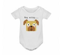 Body para bebé The Pet Lover "Hoy estoy contento"