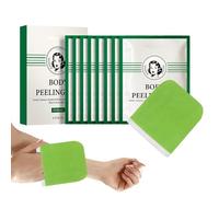 Body Peeling Pad, Sided Cleaning Mitt, 4.7 Inches Pad with Build, Natural Fiber and Cotton Material, Soft Texture with Modern Style, Skincare Tool for Face and Body