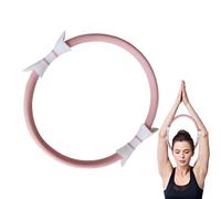 Body Pilates - 38 Cm Pp + Círculo Pilates de Silicona | Entrenador Fitness Con Manijas Cómodas Para Ejercicios de Mate, Entrenamiento Equipo, Entrenamiento de Brazos Y Piernas - Accesorios