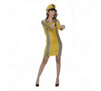 Body Pleasure Sexy Taxi Driver Roleplay Dress for Women - Uniforme de chofer seductivo con gorra - S