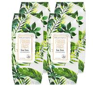 Body Prescriptions Tea Tree Toallitas faciales, hidratantes, de limpieza profunda, refrescantes y nutritivas, paños de limpieza suaves, 50 unidades (paquete de 4), fresco, árbol de té