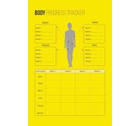 Body Progress Tracker: Simple Measurement & Weight Management | 6x9 inches, 100 Pages |