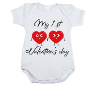 Body Recién Nacido Mi Primer Día de San Valentín - 12/18 Meses Premamy
