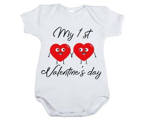 Body Recién Nacido Mi Primer Día de San Valentín - 12/18 Meses Premamy